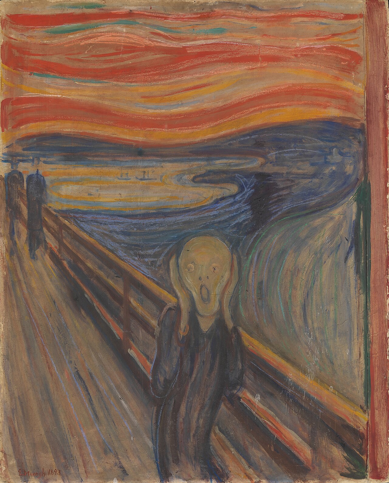 Edvard Munch, The Scream, 1893, National Museum, Oslo